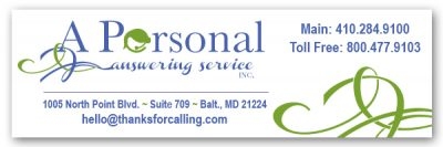 A Personal Answering Service